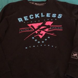 Young and reckless sweatshirt men’s size small
